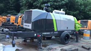 China Refurbished Zoomlion Shacman Trailer Pump HBT80 HBT90 PLC Control System wholesale