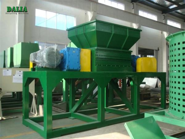 Quality PE PP Plastic Pipe Wood Pallet Shredder Microcomputer Automatic Control for sale