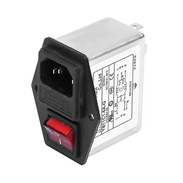 Directly Sell IEC Socket Filters For AC Power Low Pass And Single-Phase EMI Filtering