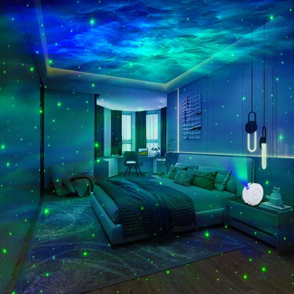 Flexible Timing 5W Smart Life Star Projector , Practical Star Galaxy Projector WiFi