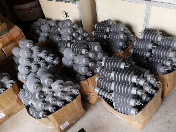 Quality 11kv 15 Kv Gapless Lightning Arrester / Electrical Surge Arrester In Transmission Line for sale