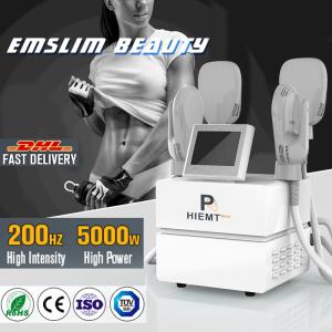 China Salon EMS Body Sculpture Slimming Machine Emslim Fat Burning Massager Machine wholesale