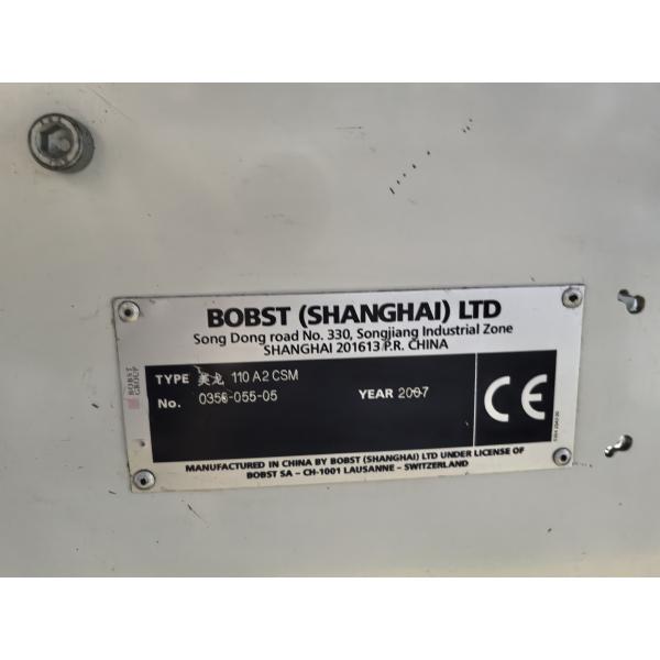 Bobst brand Paste Box Folder Gluer Machine 1100