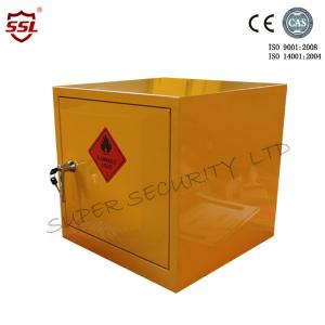 China Metal Mini Portable Hazardous Storage Cabinet Anti-fire Solid Seam Welded Cabinet wholesale