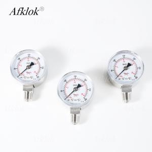 China 1.6% Precision Gas Pressure Test Gauge with Sensord Length of 50mm and Range 0-250psi on sale