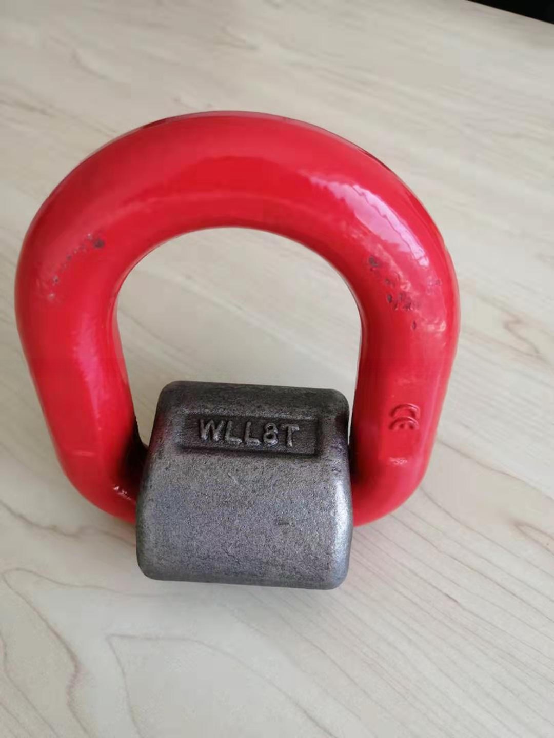 GL certified 1.12T 2T 3T 5T 8T 15T Alloy Steel Weld on Lifting D Ring Metal D Ring for Sea Container Lashing Parts
