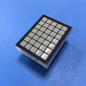 China Ultra Red 3.5mm 5x7 Dot Matrix LED Display Column Anode for elevator COP wholesale
