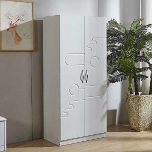 China European Style Wooden Clothes Wardrobe Metal Hanger Nickel Plating Treatment wholesale