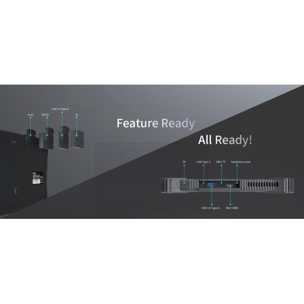 Intel 4G WiFi Tablet PC with Fingerprint Recognition and Non-Stop Operation Feature