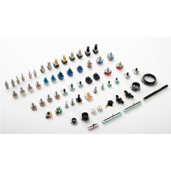 Vertical 5k Audio Taper Potentiometer 16mm Double Gang Potentiometer