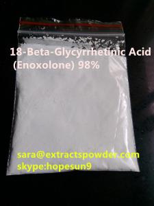 China bulk 18-beta-glycyrrhetinic acid,18-beta-glycyrrhetinic acid for skin-whitening creams wholesale