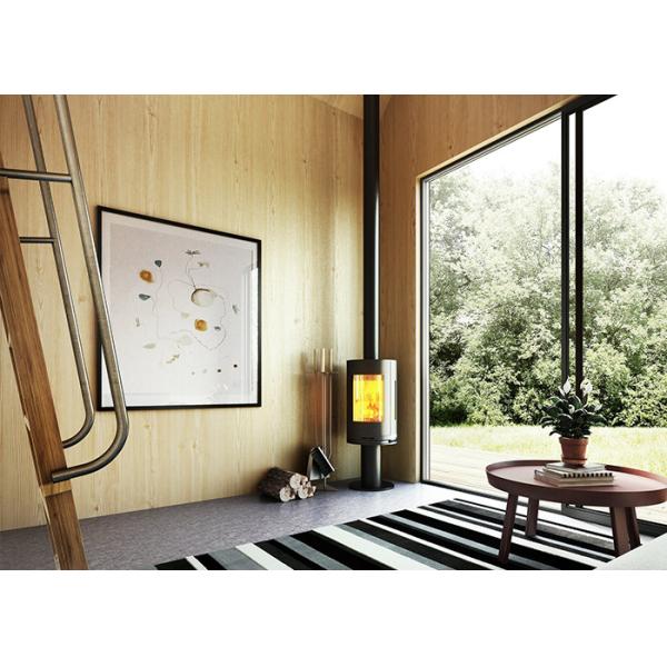 European Standard Prefab Steel House Wooden Cabin Chalet Loft Storey Light Steel Frame