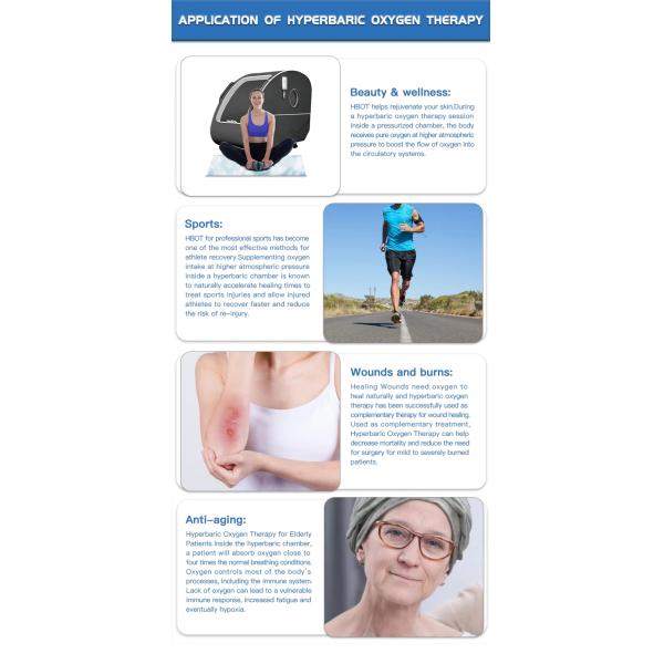 Perfect Quality All-In-One Machine Grade 1.3-1.5ATA Wheelchair Type Hyperbaric Oxygen Chamber For Healing