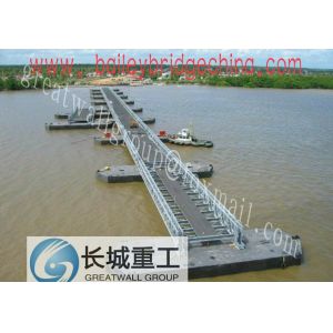 Pontoon Bailey bridge/steel bridge design/bailey bridge