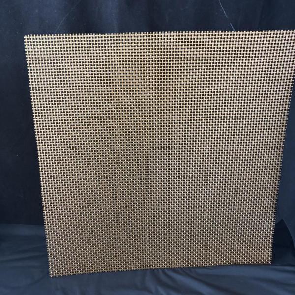 Antique Brass Bronze Decorative Wire Mesh Woven Mesh Stainless Steel 304 in Cabinet Doors Screen