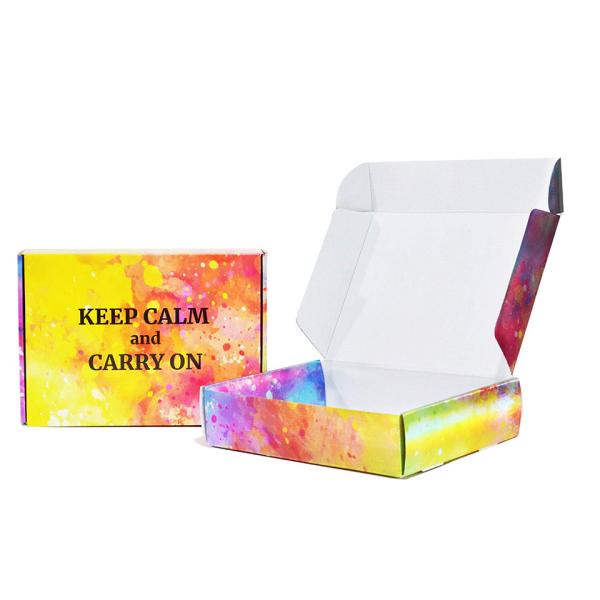 Custom Logo Unique Corrugated Shipping Boxes Cardboard Packaging Mailer Box for Craft