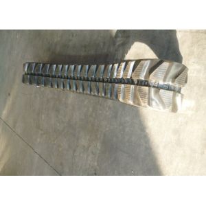 Buy cheap Joint Free Mini CAT Tracks , 48mm Pitch Rubber Tank Tracks 250 X 48 X 72 Size from wholesalers