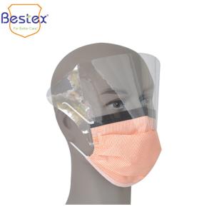 China Foggless Nonwoven Disposable Face Mask With Eye Shield wholesale