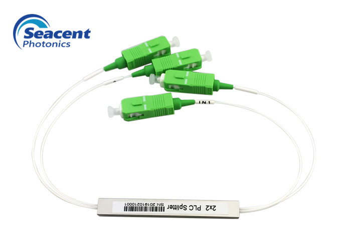 China 2x2 Micro Plc Splitter , Optical Power Splitter With Compact Design wholesale