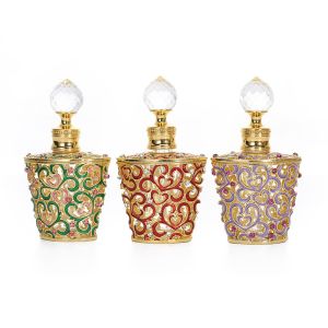 China SGS 15ml Crystal Perfume Essential Oil Bottle Screen Printing wholesale