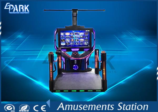 Quality Game Center Virtual Reality HTC VIVE VR Simulator Standing Walking Exploration for sale