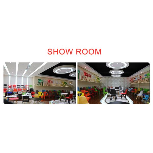 Lounge Outdoor Leisure Chair With Armrest PP Plastic White Black Stacking 35x42x78 CM