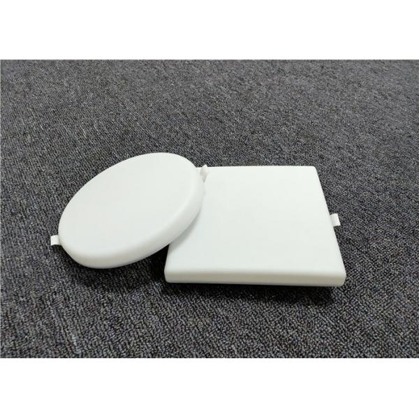 Integrated Adjustable Cutout Frameless Round LED Panel Light 9W One Color