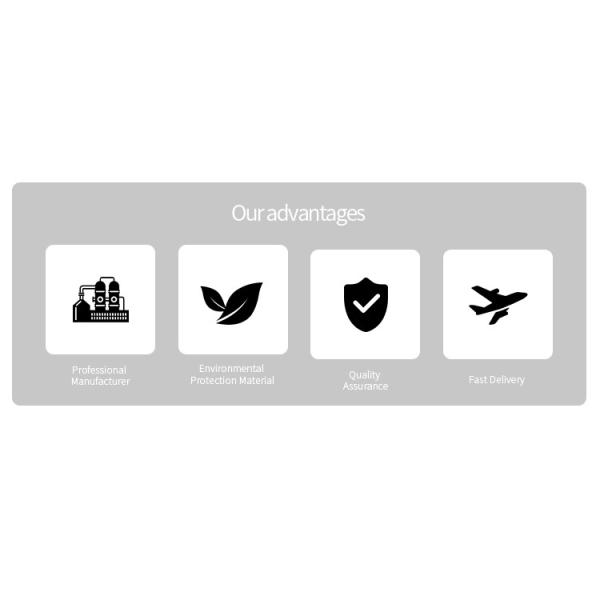 Square Shape Amber Cream Packaging Jar Personal Care Container 50g