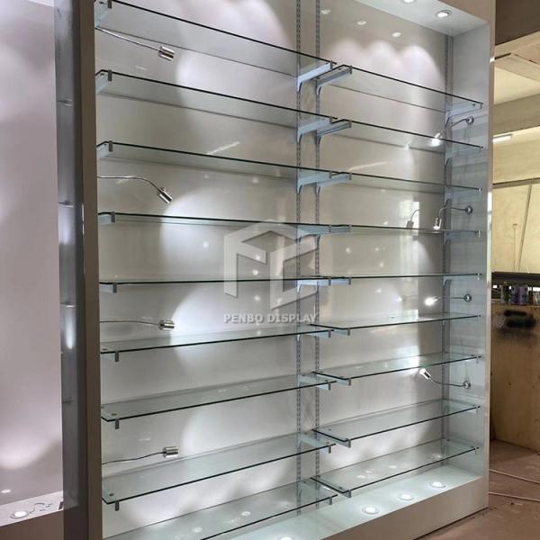 9mm Thick MDF Smoke Shop Furniture OEM Veneered Solid Wood