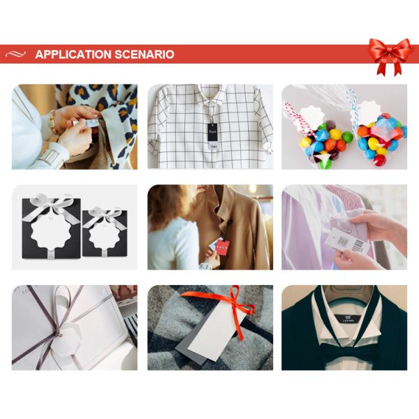 Garment Sticker Supplier Custom Rfid Clothing Tag and Label