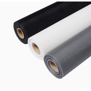 China 300m Fiberglass Insect Screen Fire Resistant Fiberglass Mesh Flyscreen Customized wholesale