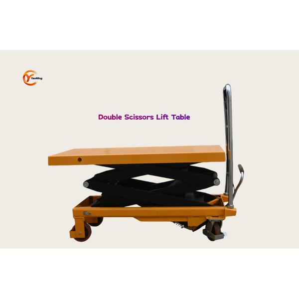 105 Kg Capacity Hydraulic Table Lifter Foot Pedal Lifts To 1300 Mm Height