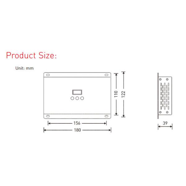 Fast Self - Testing LED DMX Decoder 12 Channel Output OLED Screen Easy Operation