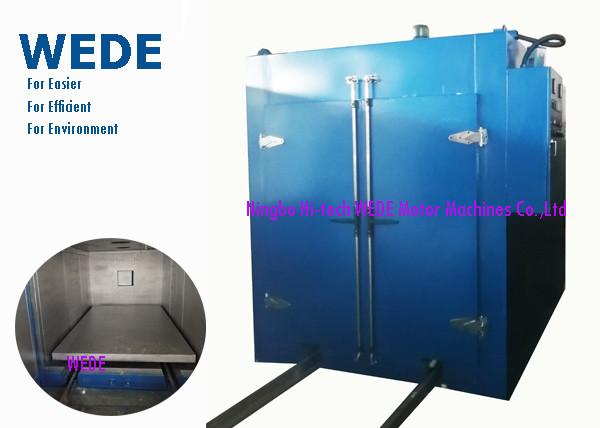 Quality Blue Automatic Powder Coating Machine , Varnish Industrial Powder Coating Oven for sale