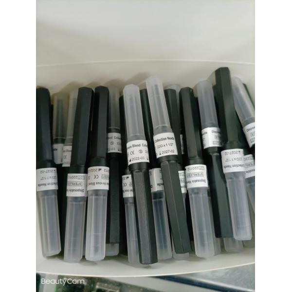 Disposable Medical Stainless Steel Abs Pe 20-23g Multi Sample Needle For Blood Collection