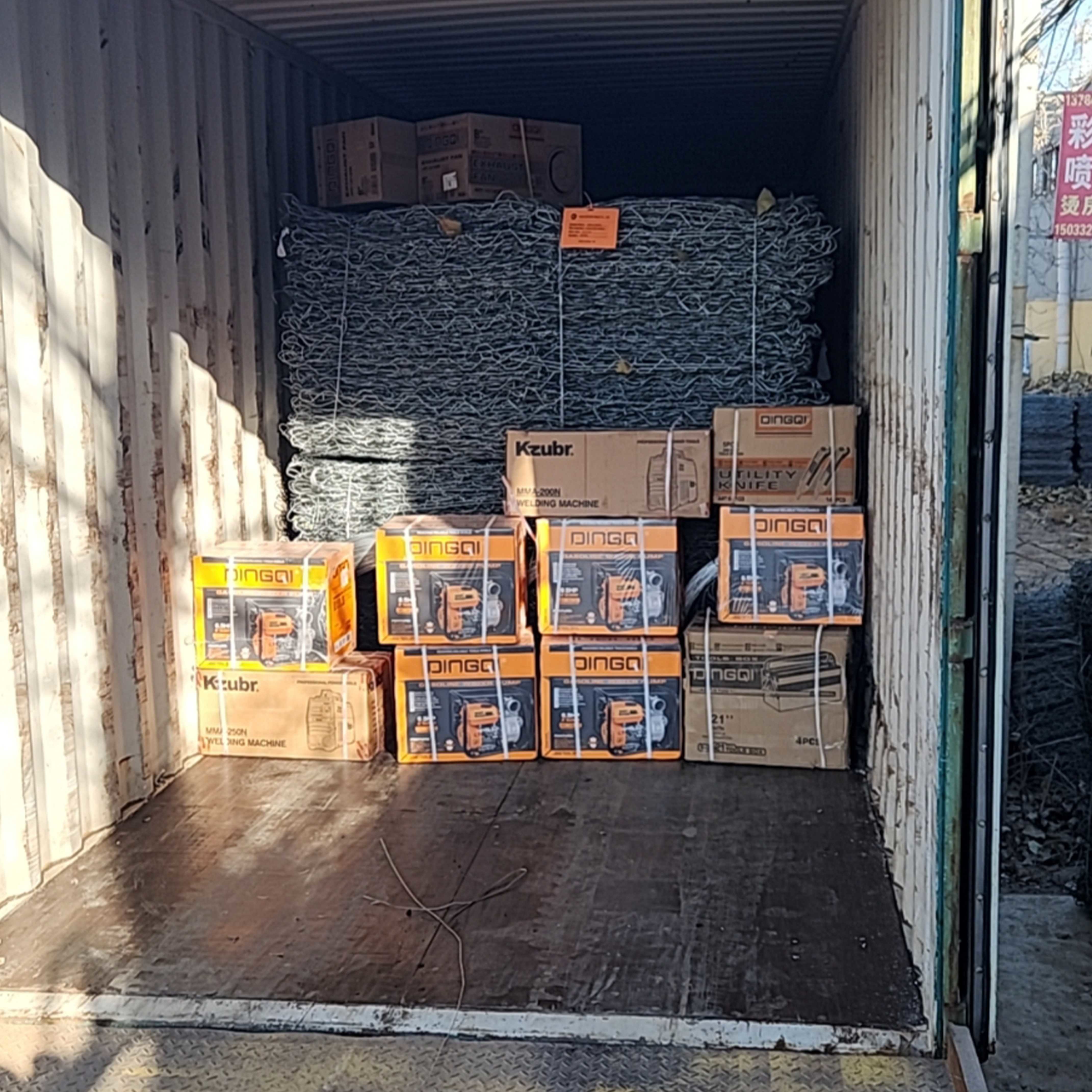 PVC Coated Gabion Basket Gabion Cloture Mattress 6*2*1m Gabion Baskets For River Use