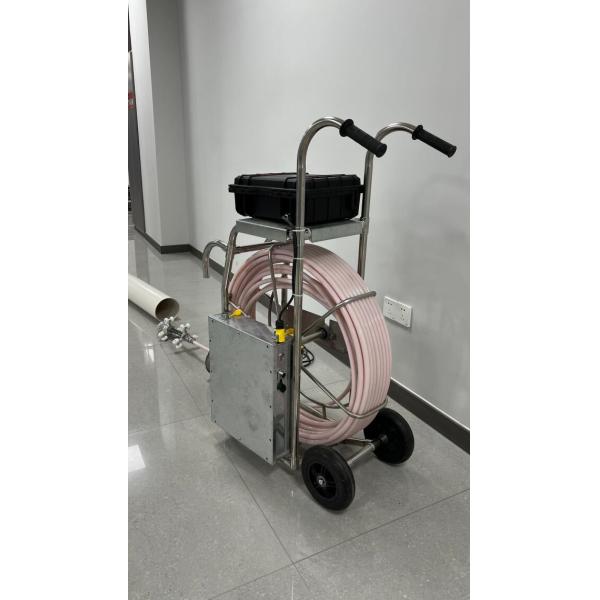 Push Rod Mini UV CIPP Curing Equipment For Lateral Sewer 20-50m With HD Camera