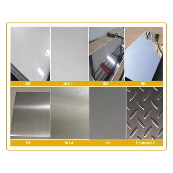 Decoiling Rustproof Embossed Stainless Sheet Anti Corrosion Durable
