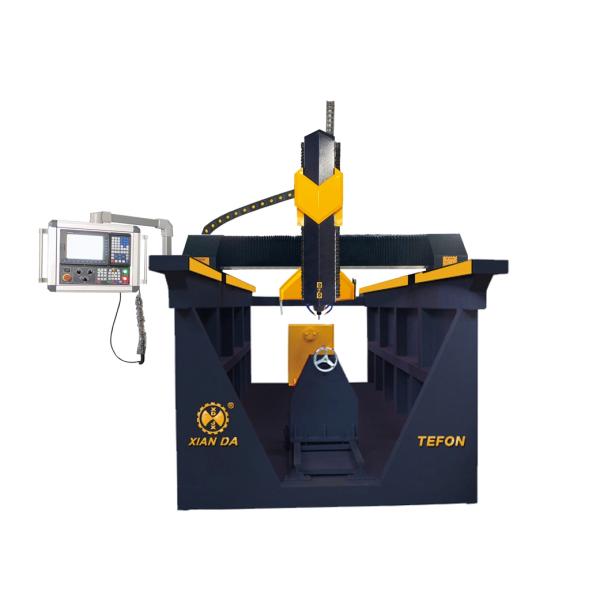 Automatic Arc 4 Axis Industrial CNC Stone Router Mill 3D Carving Engraving Machine