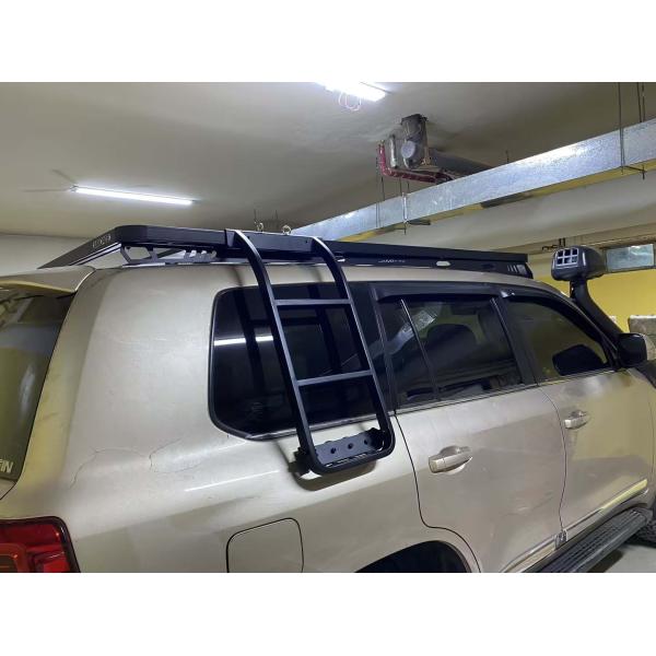 Black Aluminum Alloy Roof Rack Mount Basket for 4Runner Car Roof Off Road Accessories