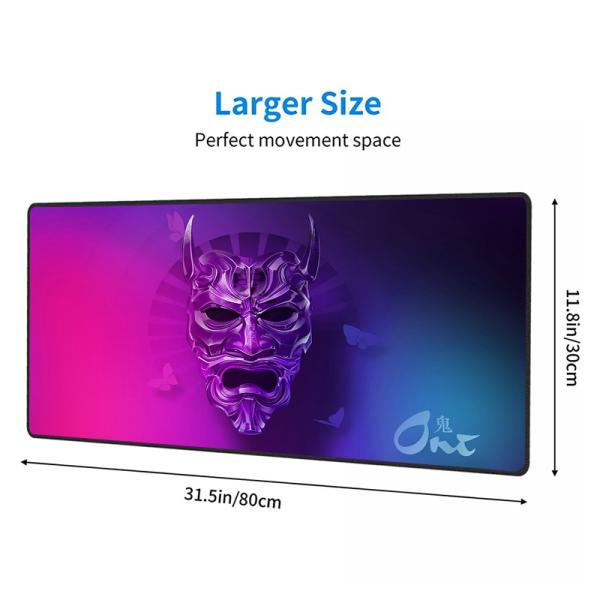 Custom Graphic Print Non Slip Neoprene Rubber Xxl Mouse Pad for Office Keyboard Gaming