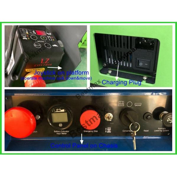 Portable Industrial Mini Self Propelled Lift For Painting Cleaning