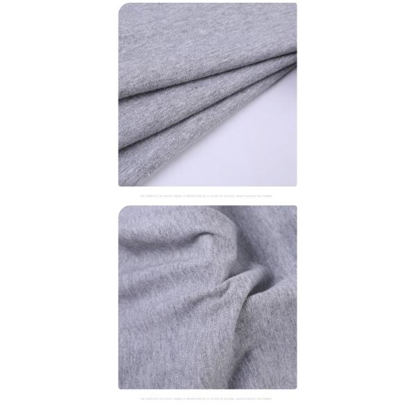 100% Cotton Jersey Weft Knitted Plain Textile Fabric for Underwear Bra Sportswear Garment