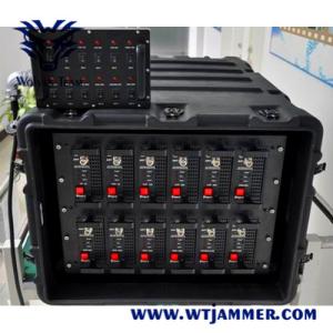 China 6 Bands Military 1500 Meters 300W IED Bomb Jammer wholesale
