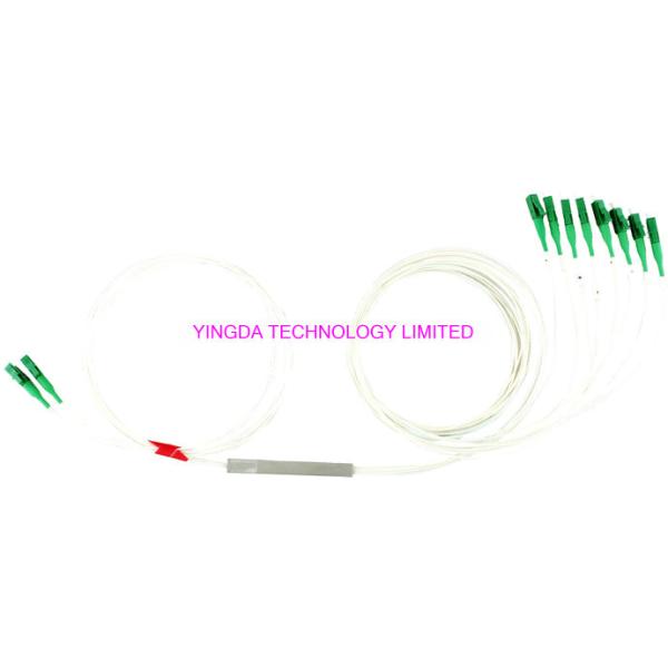 2x8 Blockless Mini Type PLC Splitter In GPON Network 1260 - 1650 nm