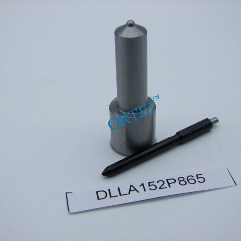 Black Color Mini Nozzle , High Speed Steel Injector Nozzle Parts DLLA152P865