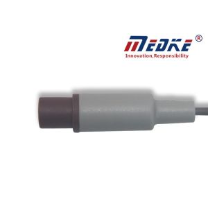 Dual Pin HP MEDKE Medical Temperature Probe Adapter