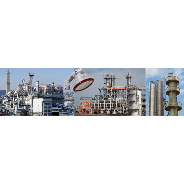 20W-100W Ex LED Explosion Proof Light With IP66 IK10 Tempered Glass Stainless Steel Aluminum