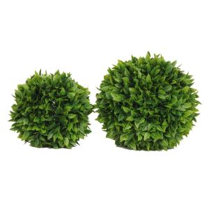 China Waterproof Artificial Boxwood Topiary Balls 14'' To 17'' wholesale