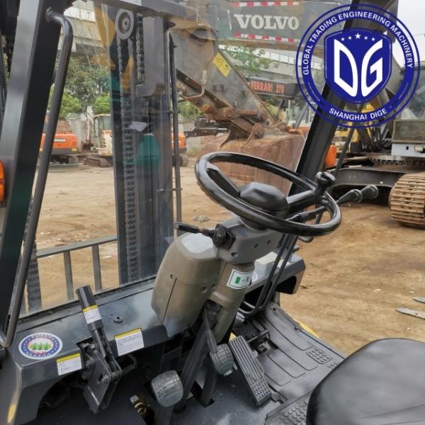 7 Ton Used Komatsu Forklift Mechanical Engine Style